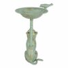 Songbird Valley Cat and Bird Aluminum Birdbath