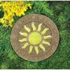 Accent Plus Glow-in-the-Dark Sun Stepping Stone