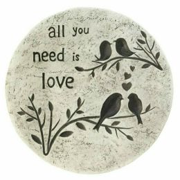 Accent Plus All You Need Is Love Garden Stepping Stone