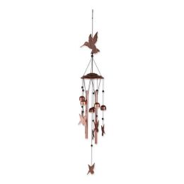 Accent Plus Fluttering Hummingbirds Metal Wind Chimes