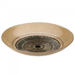 Accent Plus Golden Eye Decorative Glass Bowl