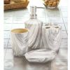 Accent Plus Gray Marble Porcelain Bath Accessory Set