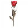 Accent Plus Romantic Red Rose Wall Sconce - Single