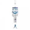 Accent Plus Blue Hummingbird Acrylic and Metal Windchimes