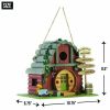 Songbird Valley Vintage Winery Log Cabin-Style Bird House