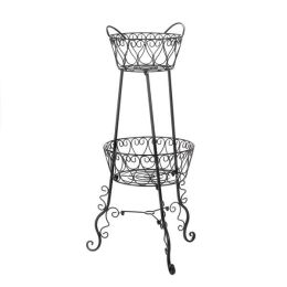 Summerfield Terrace Two-Tier Metal Plant Stand