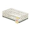 Accent Plus Rectangular Crystal Bling Tray with Mirror Base