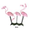 Accent Plus Flamingo Flock Lawn Ornament