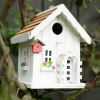 Songbird Valley Cottage Bird House with Trellis Front Door