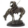 Accent Plus Frazer's End of the Trail Sculpture - Bronze