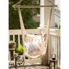 Accent Plus Padded Cotton Swinging Chair