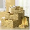 Accent Plus Nesting Corn Husk Basket Set