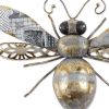 Accent Plus Mixed Pattern Metal Bee Garden Stake - 38 inches