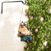 Accent Plus Gnome with Binoculars Hanging Solar Garden Light