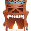 Accent Plus Tiki-Kapakapa Solar Lighted Garden Stake