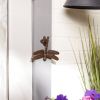 Accent Plus Cast Iron Door Knocker - Dragonfly