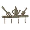 Accent Plus Cast Iron Garden Tools Wall Hook