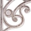 Accent Plus Cast Iron Plant Hanging Bracket Hook - Whitewashed