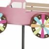 Accent Plus Pink Pick-Up Truck Solar Lighted Garden Stake