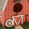 Accent Plus Barn and Silo Birdhouse