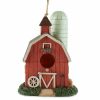 Accent Plus Barn and Silo Birdhouse