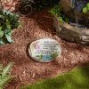 Accent Plus Cement Memorial Stepping Stone - In Life I Loved You