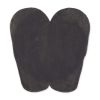 Accent Plus Cement Flip Flops Stepping Stone - Seashell