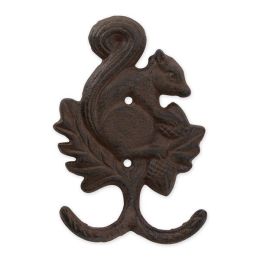 Accent Plus Cast Iron Chipmunk Wall Hook