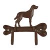 Accent Plus Dog with Bone Cast Iron Wall Hook