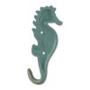 Accent Plus Cast Iron Seahorse Wall Hooks - Set of 2