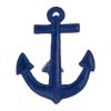 Accent Plus Blue Cast Iron Anchor Wall Hook