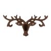 Accent Plus Cast Iron Buck Wall Hook