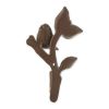 Accent Plus Cast Iron Birds with Leaves Wall Hooks - Set of 2