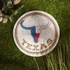 Accent Plus Texas Longhorn Cement Stepping Stone