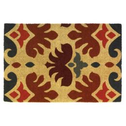 Nikki Chu Charles Rooster Coir Door Mat