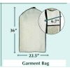 DII Garment Bags for Closet Storage - Set of 2