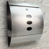 Durable Stainless Steel Mailbox Silver