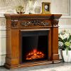 22.5 Inch Electric Fireplace Insert Freestanding and Recessed Heater