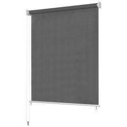 Outdoor Roller Blind 62.9"x55.1" Anthracite