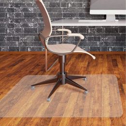 Direct Wicker Office Chair Mat for Hard Floor with Rectangle or Lip Shape