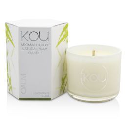 Eco-Luxury Aromacology Natural Wax Candle Glass - Calm (Lemongrass &amp; Lime)