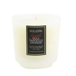 VOLUSPA - Petite Pedestal Candle - Spiced Goji Tarocco Orange 73918 72g/2.5oz