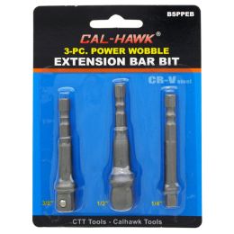 3-pc. Power Wobble Extension Bar Bit