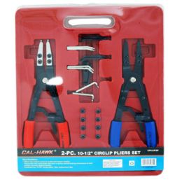 2-pc. 10-1/2" Circlip Pliers Set