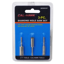 3-pc. Diamond Hole Saw Set