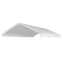 20 x 20 Valance Canopy Tarp - White