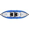 Inflatable Kayak Set with Paddle & Air Pump, Portable Recreational Touring Kayak Foldable Fishing Touring Kayaks, Tandem 2 Person Kayak