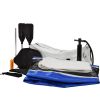 Inflatable Kayak Set with Paddle & Air Pump, Portable Recreational Touring Kayak Foldable Fishing Touring Kayaks, Tandem 2 Person Kayak