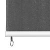 Outdoor Roller Blind 62.9"x55.1" Anthracite