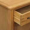 Shoe Cabinet 29.9"x14.6"x41.3" Solid Oak Wood